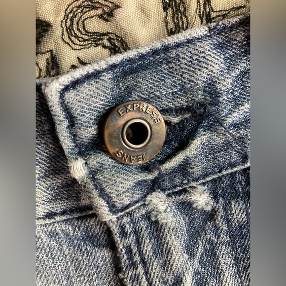 Vintage Express Stonewashed Jeans, Men’s sized 33x34 - Picture 3 of 9